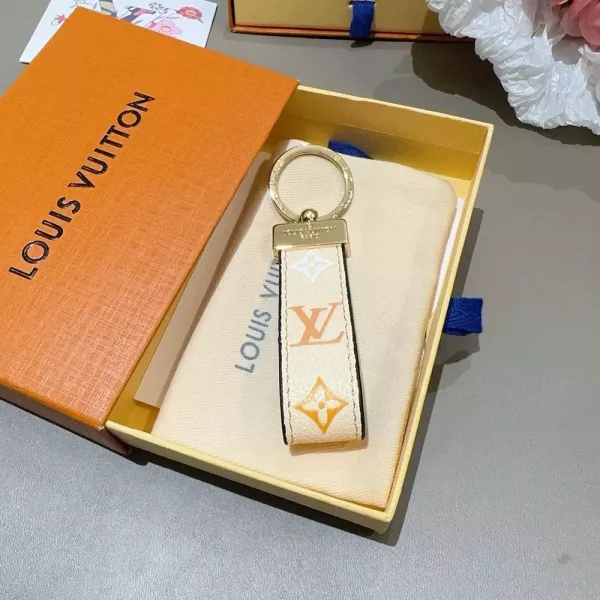루이비통 모노그램 가죽 그라데이션 열쇠고리