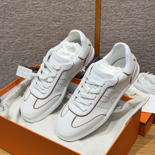 에르메스 수제 가죽 스니커즈