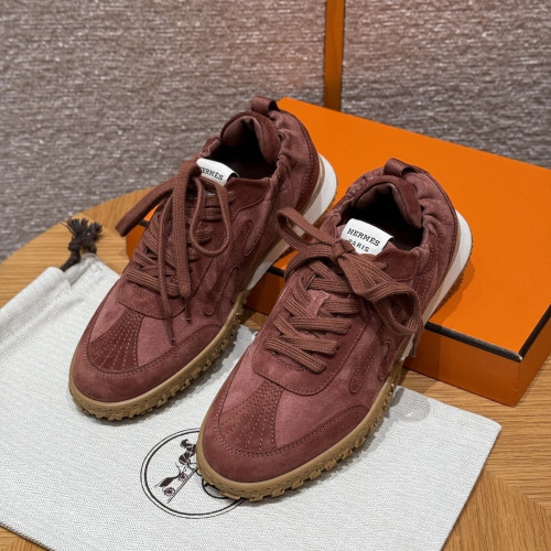 에르메스 빈티지 로즈 독일군 스니커즈