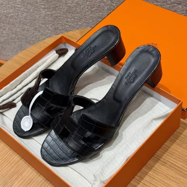 에르메스 오아시스 하이힐 샌들