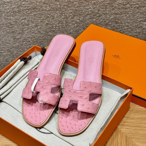 에르메스 오란 오스트리치 슬리퍼