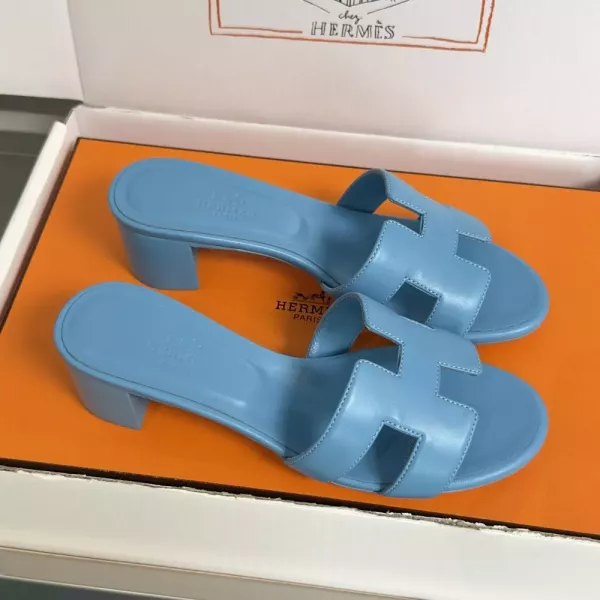 에르메스 오란 H 컷아웃 샌들