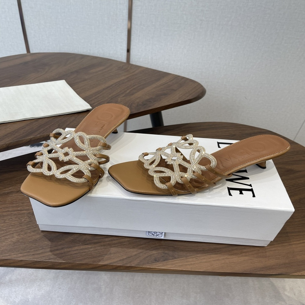 로에베 아나그램 플랫 슬리퍼