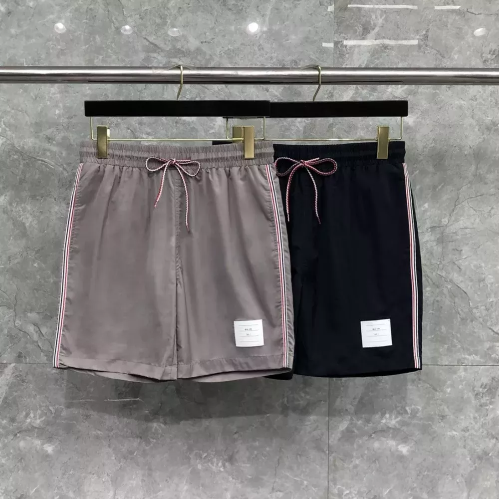 톰브라운 남성 스트랩 비치 쇼츠