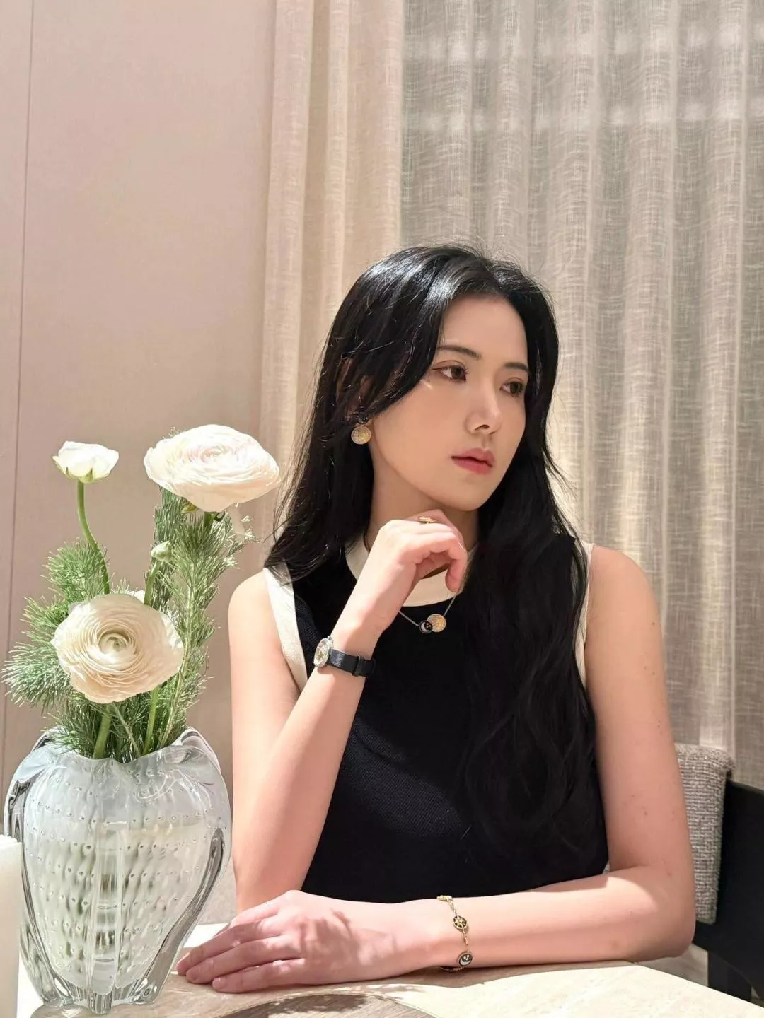 디올 일월성진 양면 펜던트 목걸이 상세 이미지 13