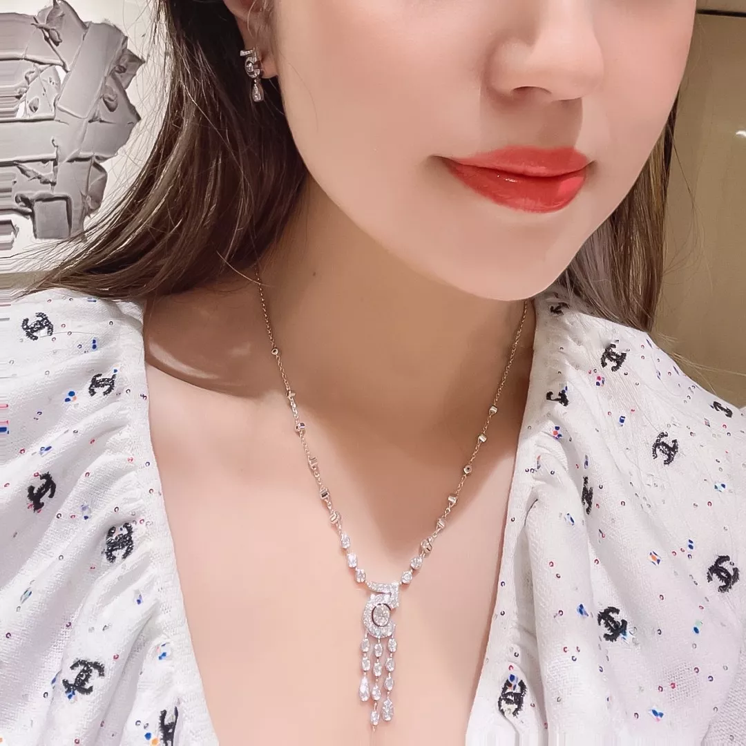 샤넬 넘버 5 드롭 체인 목걸이 상세 이미지 18