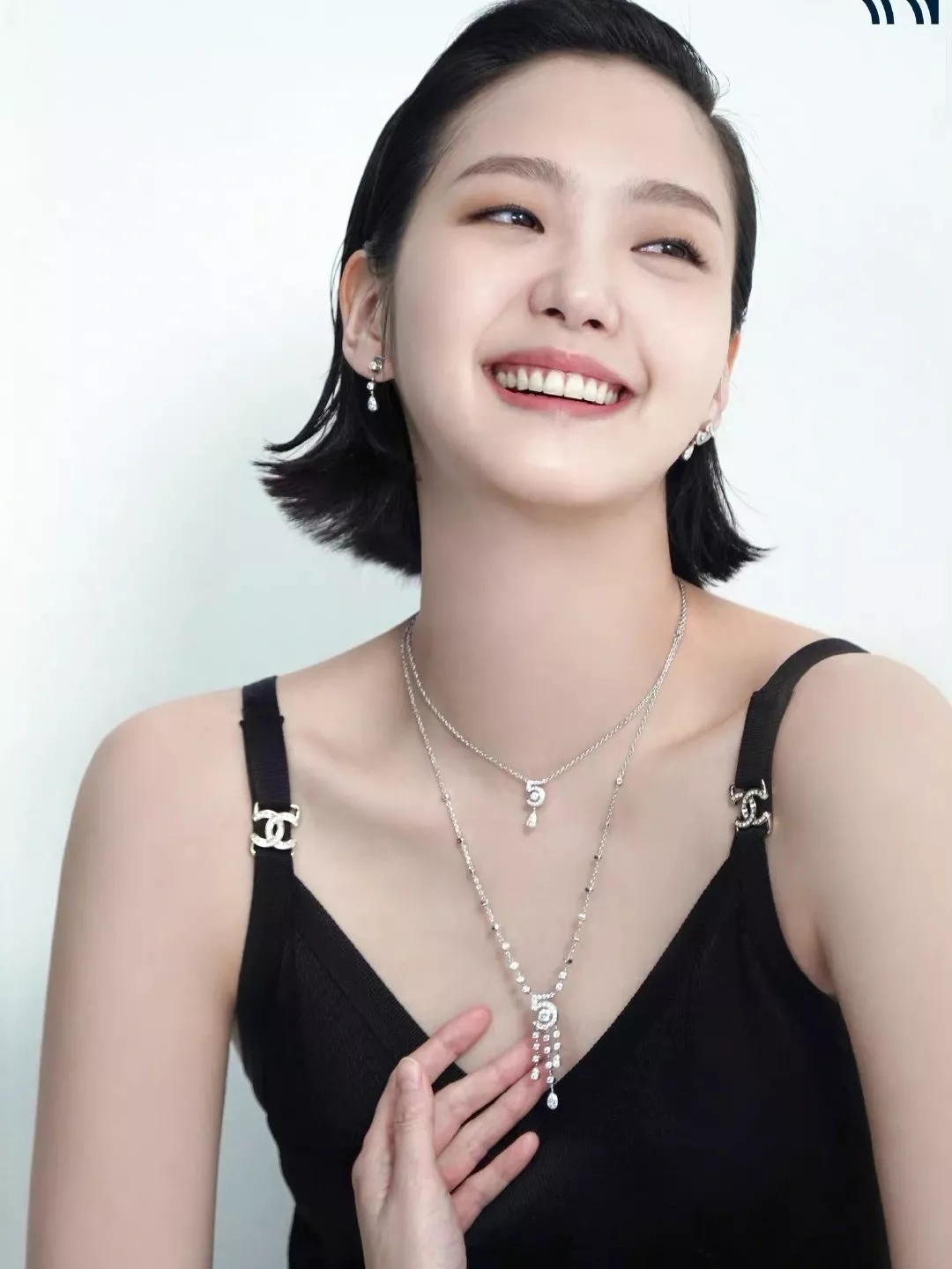 샤넬 넘버 5 드롭 체인 목걸이 상세 이미지 30