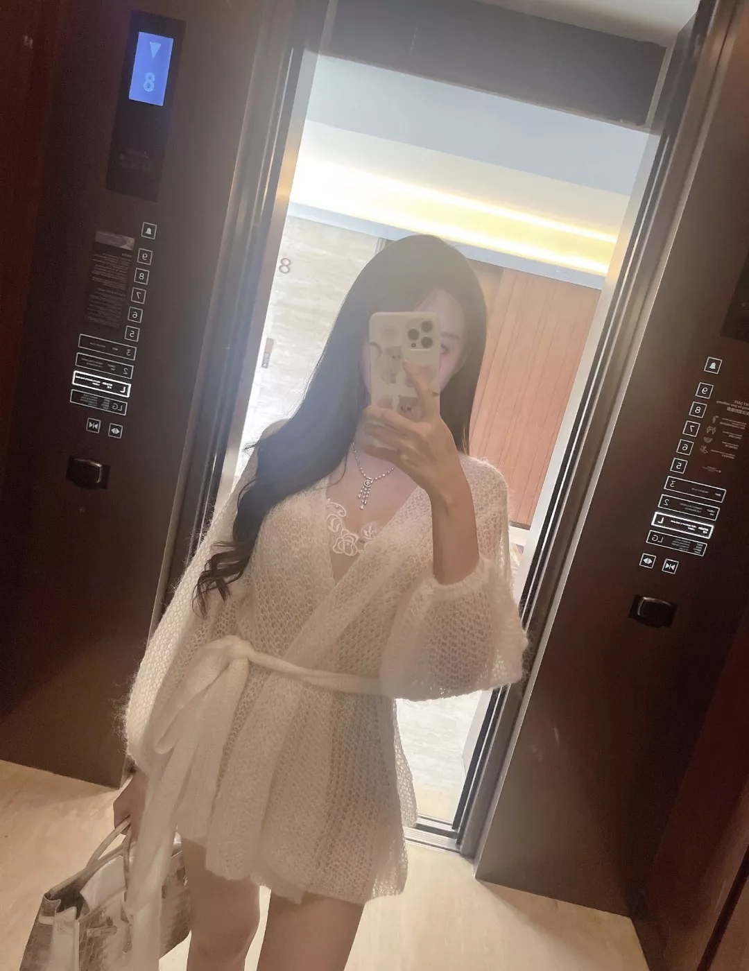 샤넬 넘버 5 드롭 체인 목걸이 상세 이미지 45