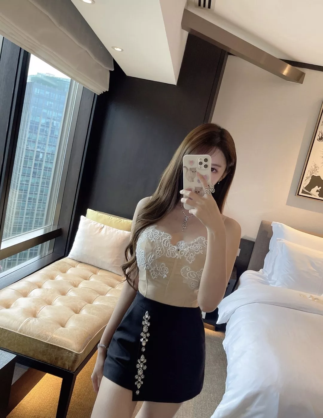 샤넬 넘버 5 드롭 체인 목걸이 상세 이미지 40