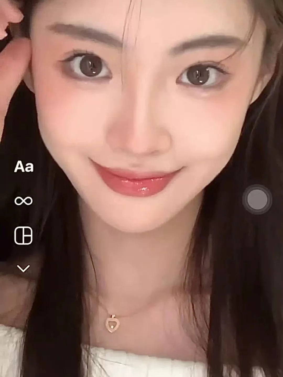 프레드 하트 모티브 목걸이 상세 이미지 9