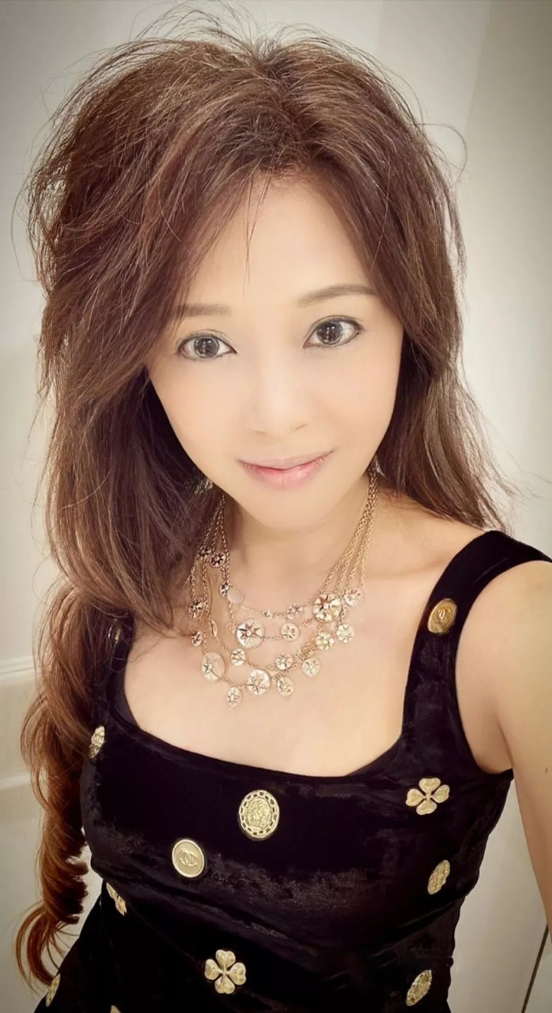 디올 로즈드방 로판 장식 목걸이 상세 이미지 10