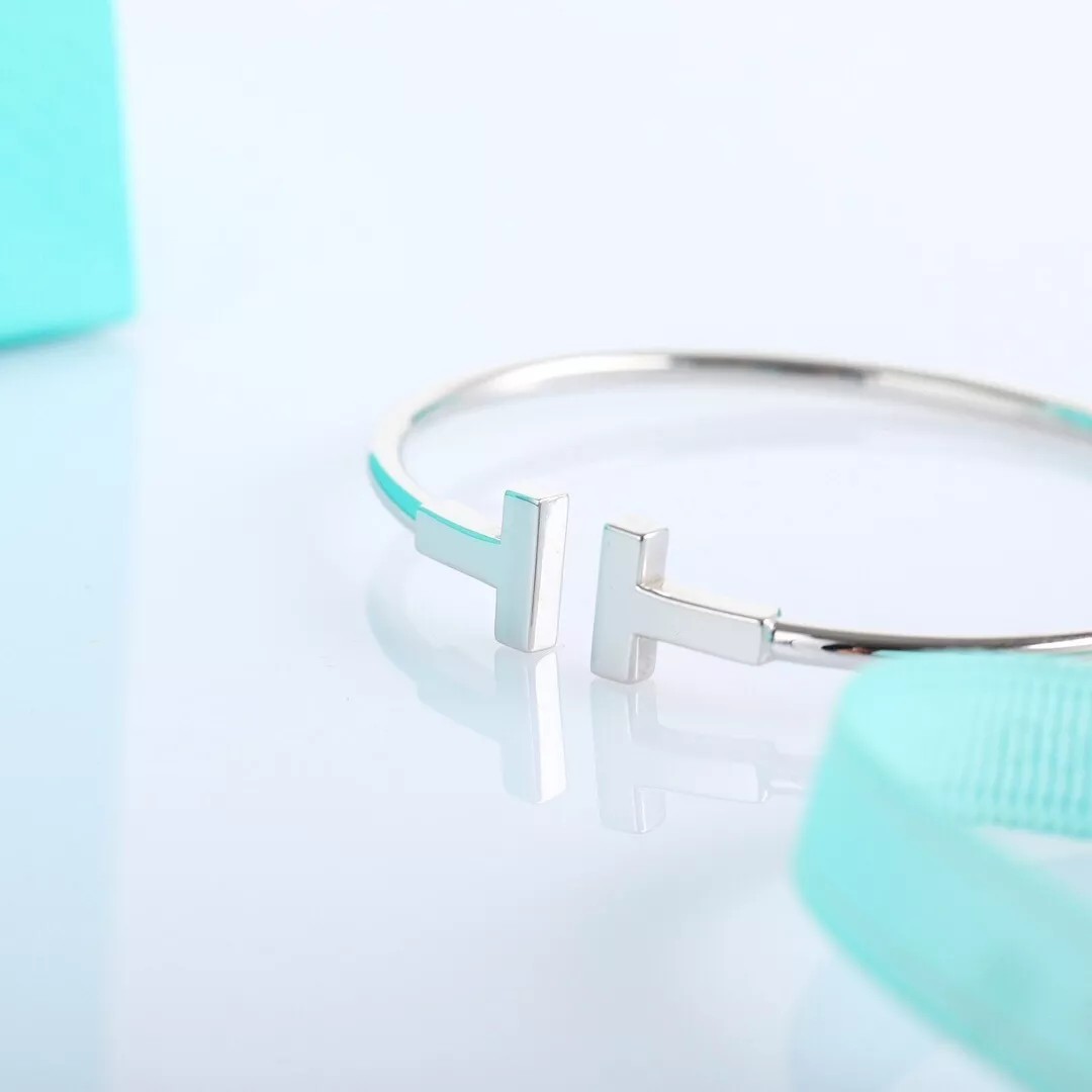 티파니앤코 더블 티 오픈형 뱅글 상세 이미지 6