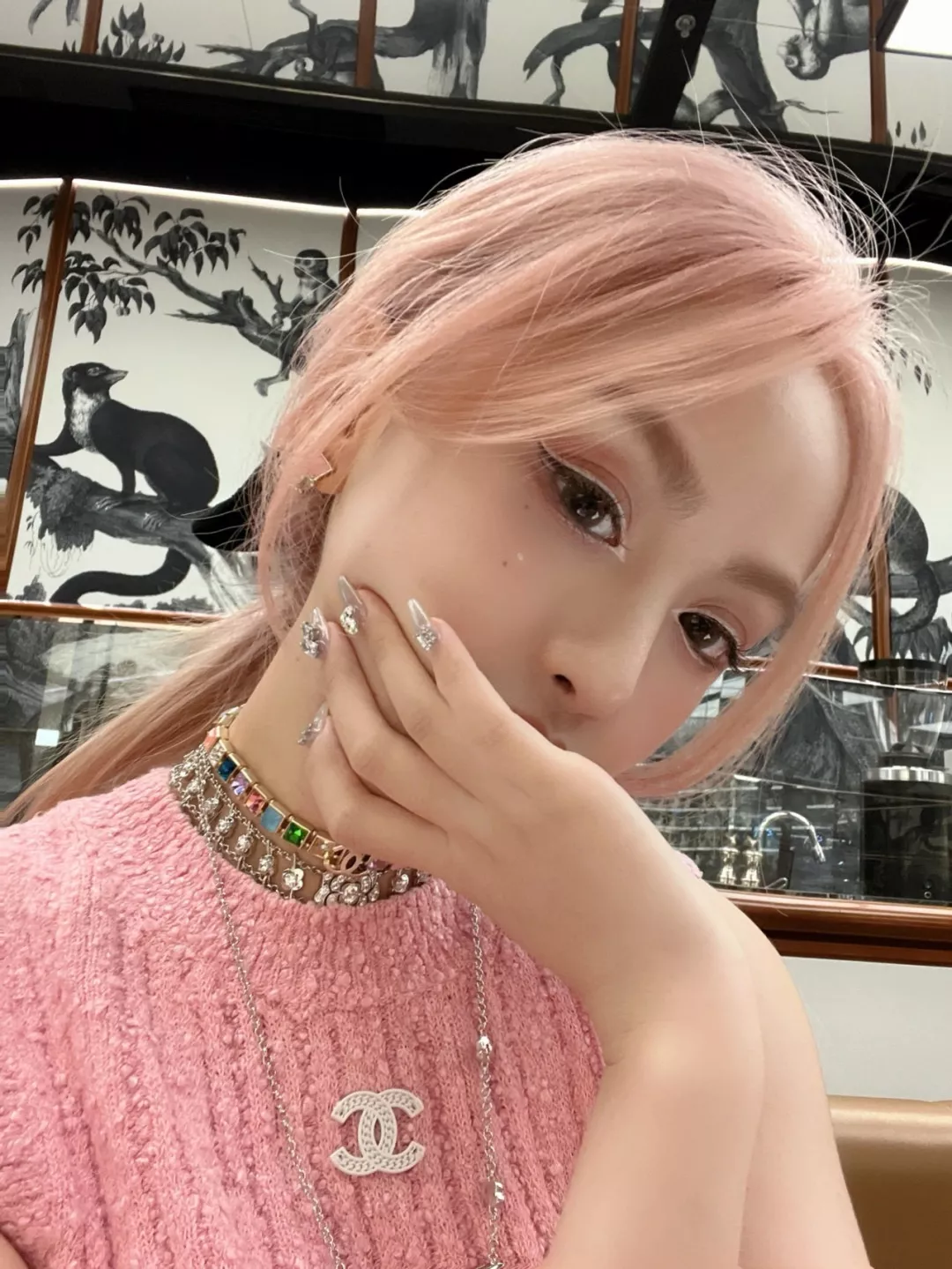 샤넬 까멜리아 체인 목걸이 상세 이미지 26