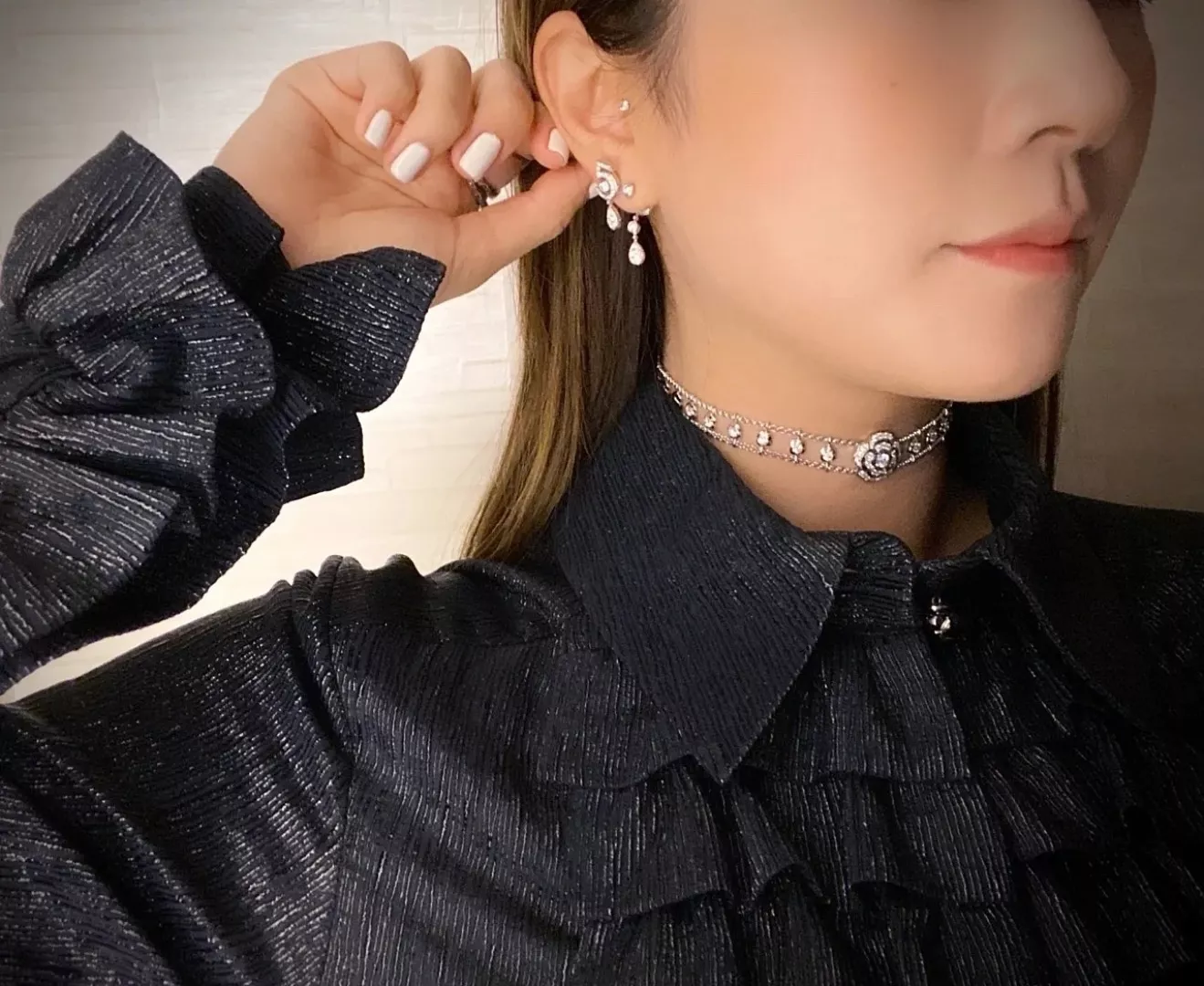 샤넬 까멜리아 체인 목걸이 상세 이미지 14