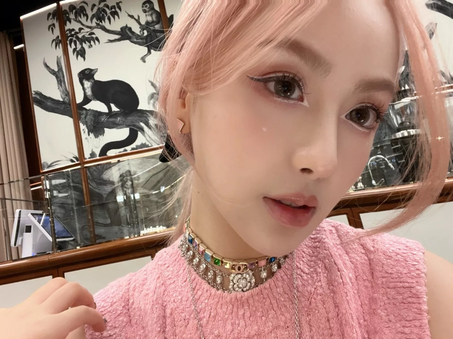 샤넬 까멜리아 체인 목걸이 상세 이미지 27