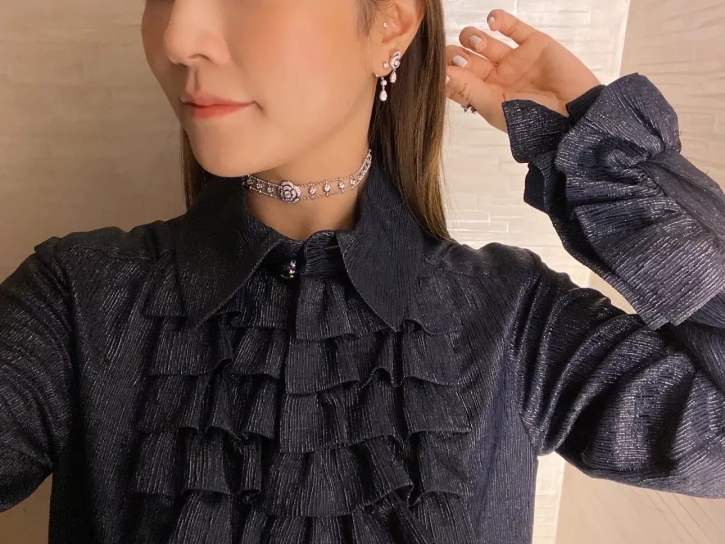 샤넬 까멜리아 체인 목걸이 상세 이미지 15