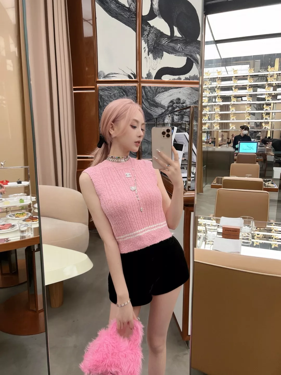 샤넬 까멜리아 체인 목걸이 상세 이미지 22