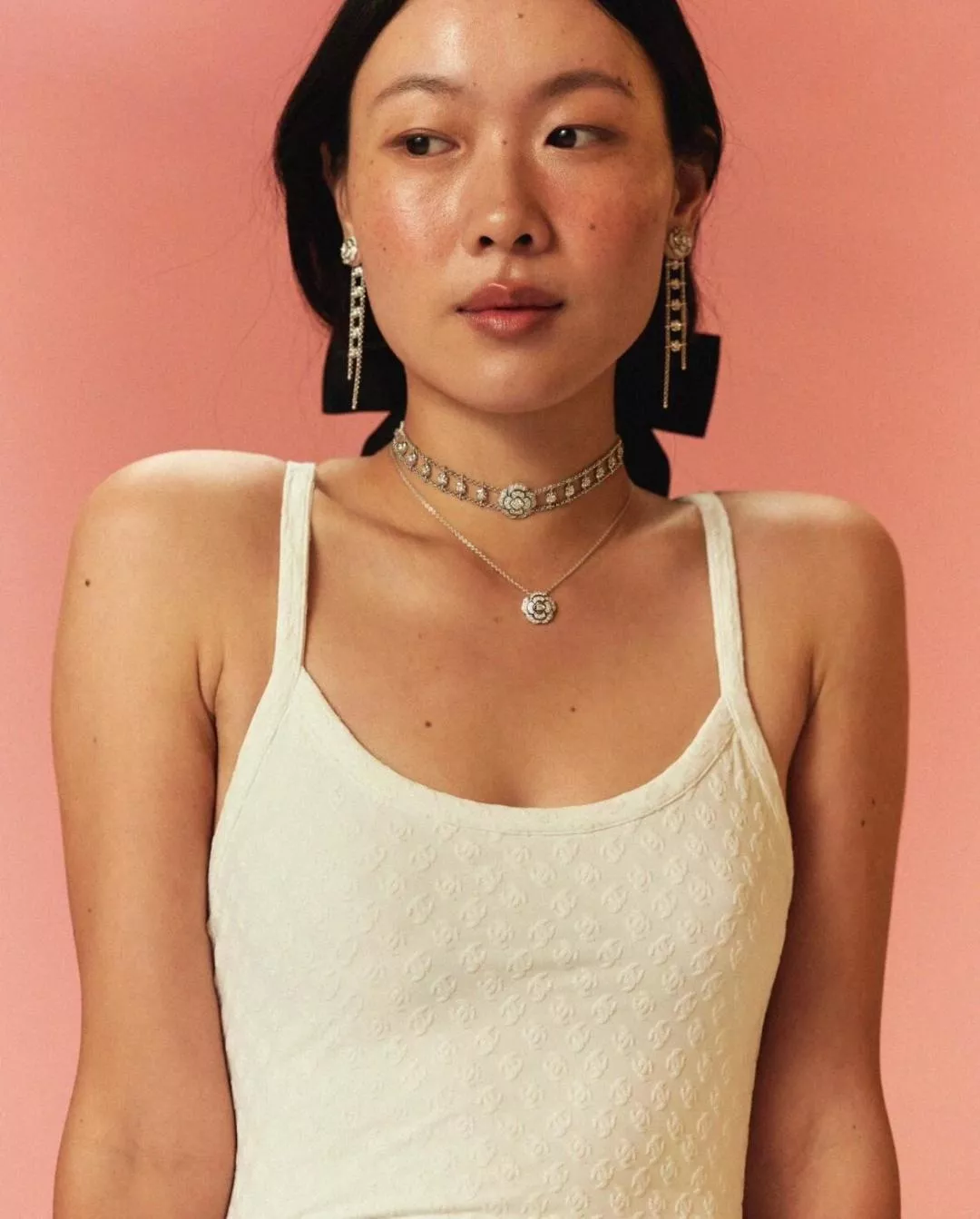 샤넬 까멜리아 체인 목걸이 상세 이미지 31