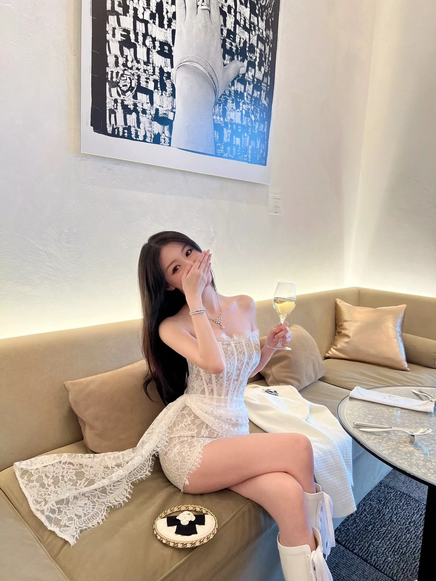 쇼멧 가관 모티브 드롭 목걸이 상세 이미지 20