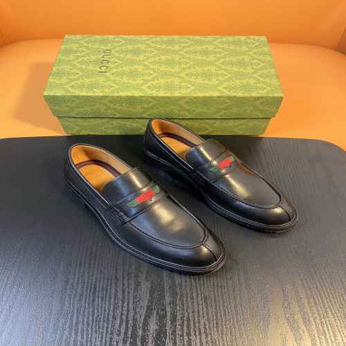 구찌 남성 레더 로퍼 스타일 슈즈