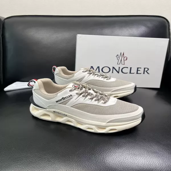 몽클레어 프리미엄 가죽 배색 스니커즈
