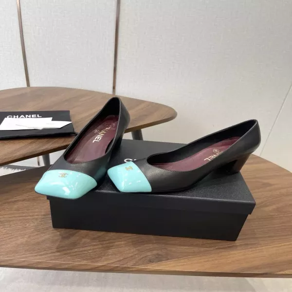 샤넬 후면 오픈 메리제인 힐