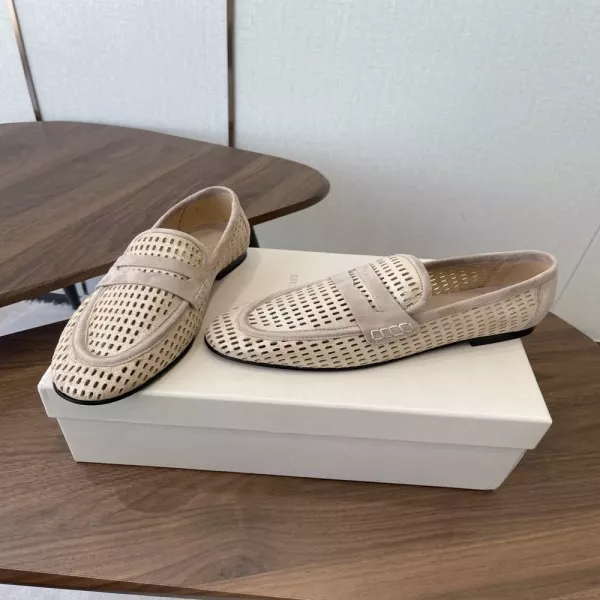 브루넬로쿠치넬리 라피아 위빙 플랫 뮬