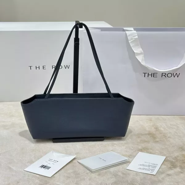 더로우 슬림 레더 핸들백