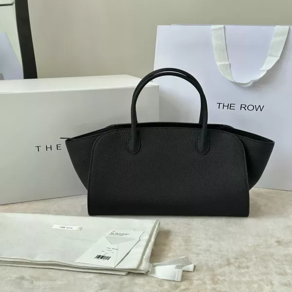 더로우 미니멀 그레인 가죽 핸들 백