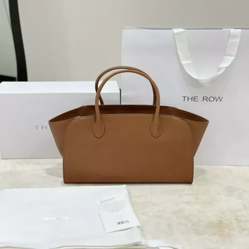 더로우 새들가죽 원통 핸들 데일리 백
