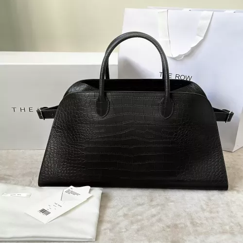 더로우 미니멀 크로커 패턴 핸드백