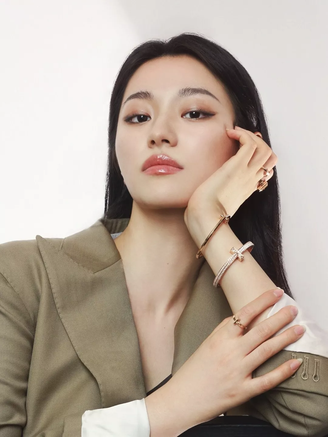 티파니앤코 T1 슬림 큐빅 뱅글 팔찌 상세 이미지 28