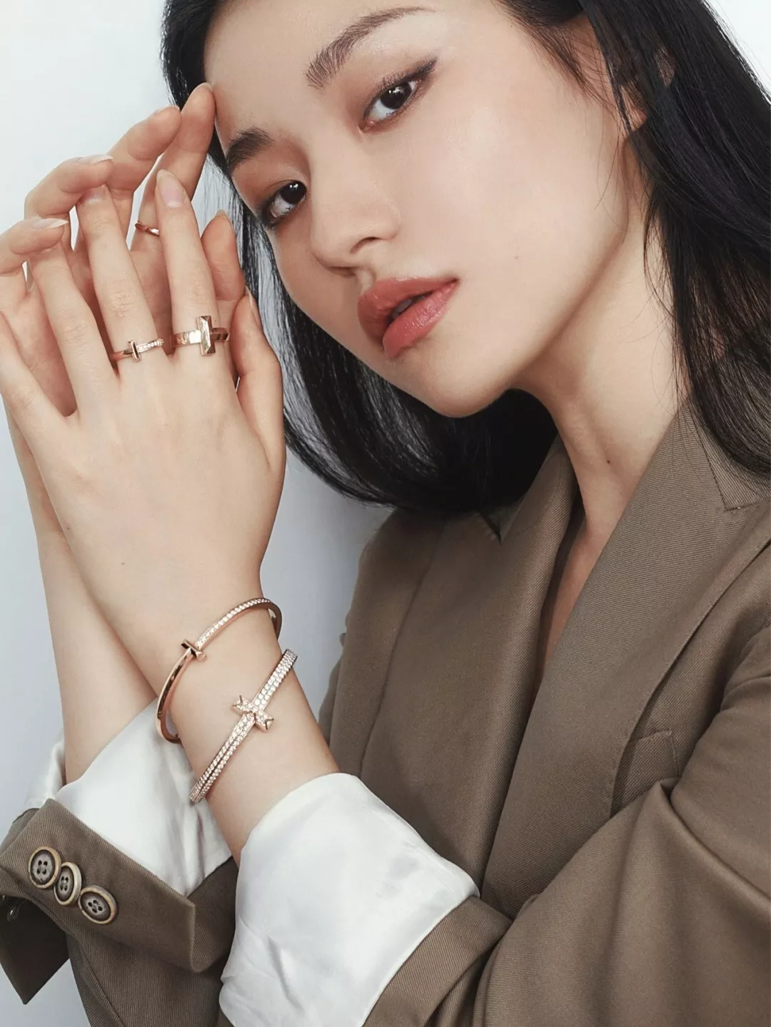 티파니앤코 T1 슬림 큐빅 뱅글 팔찌 상세 이미지 27