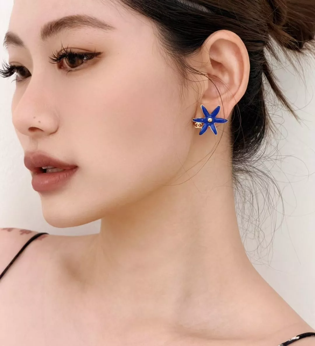 샤넬 해성 더블씨 이어링 상세 이미지 7