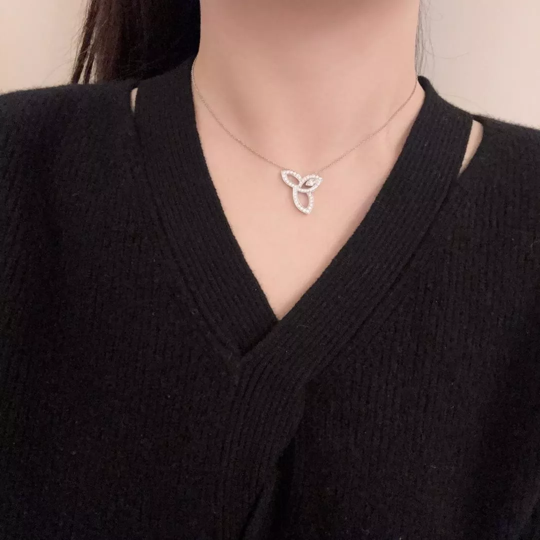 해리윈스턴 다이아몬드 루프 플라워 체인 목걸이 상세 이미지 9