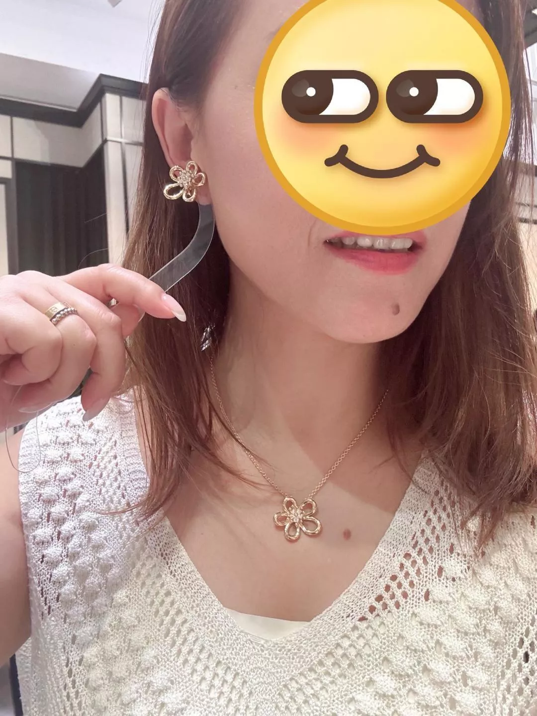 반클리프아펠 플라워레이스 플라워 목걸이 상세 이미지 8