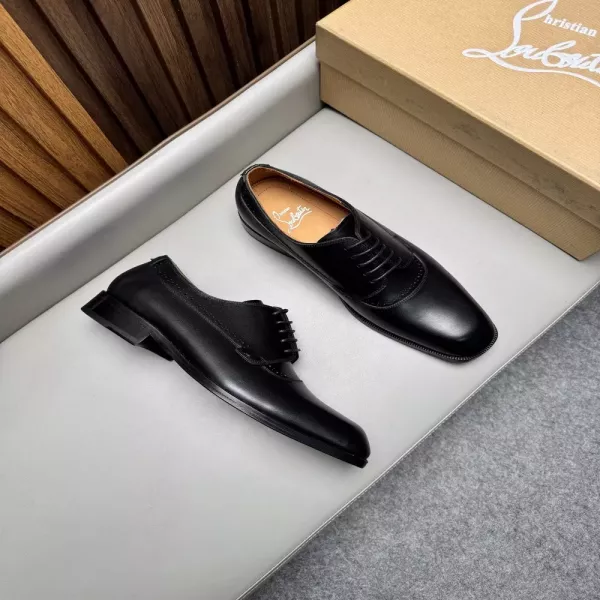 크리스찬루부탱 남성 레더 드레스 슈즈