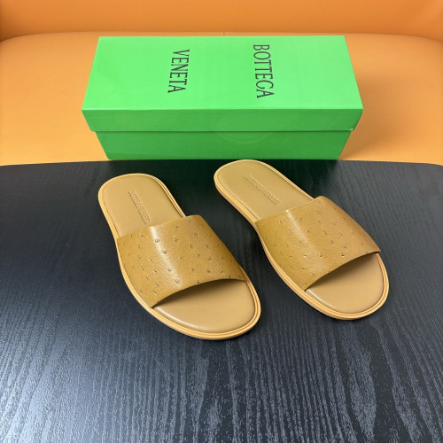 보테가베네타 인트레치오 포인트 가죽 슬리퍼
