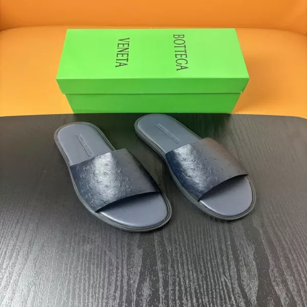 보테가베네타 남성 가죽 슬리퍼