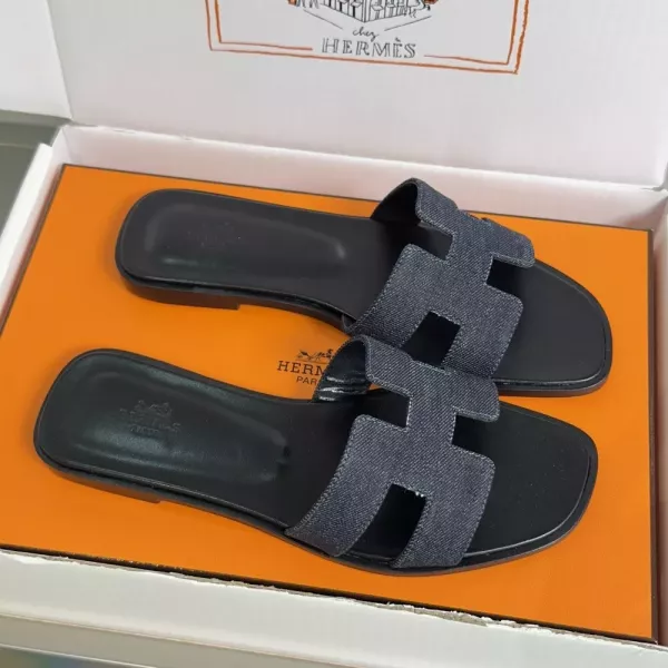 에르메스 클래식 오란 H 슬리퍼