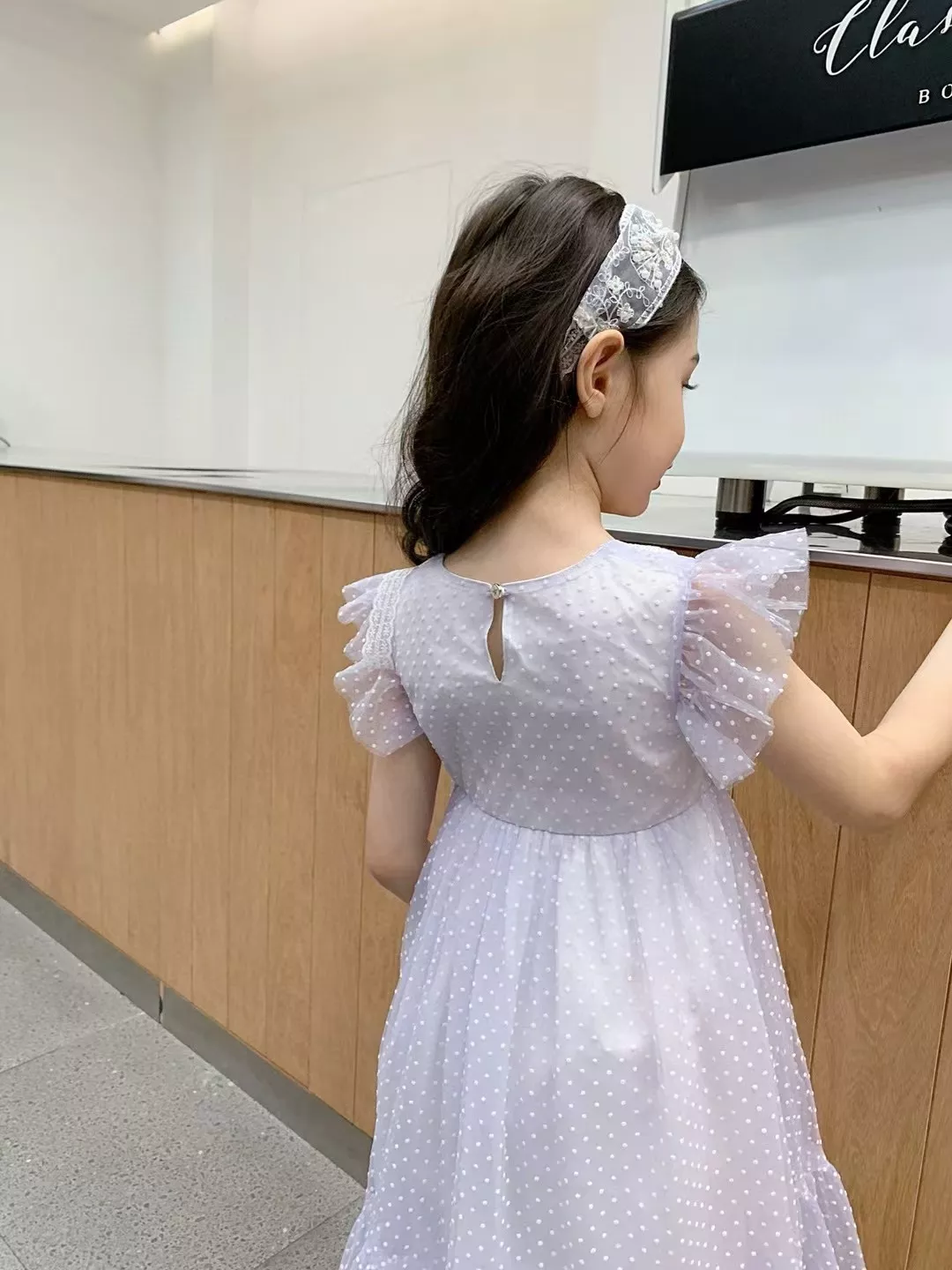 디올 메쉬 샤 원피스 상세 이미지 16