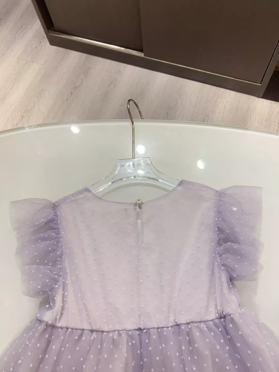 디올 메쉬 샤 원피스 상세 이미지 8