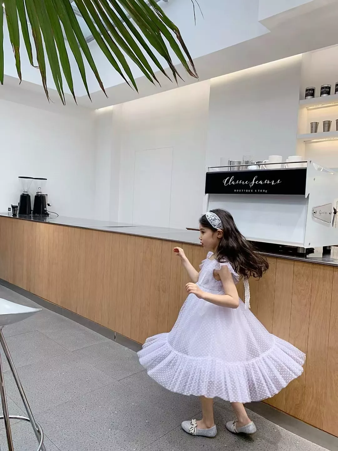 디올 메쉬 샤 원피스 상세 이미지 14