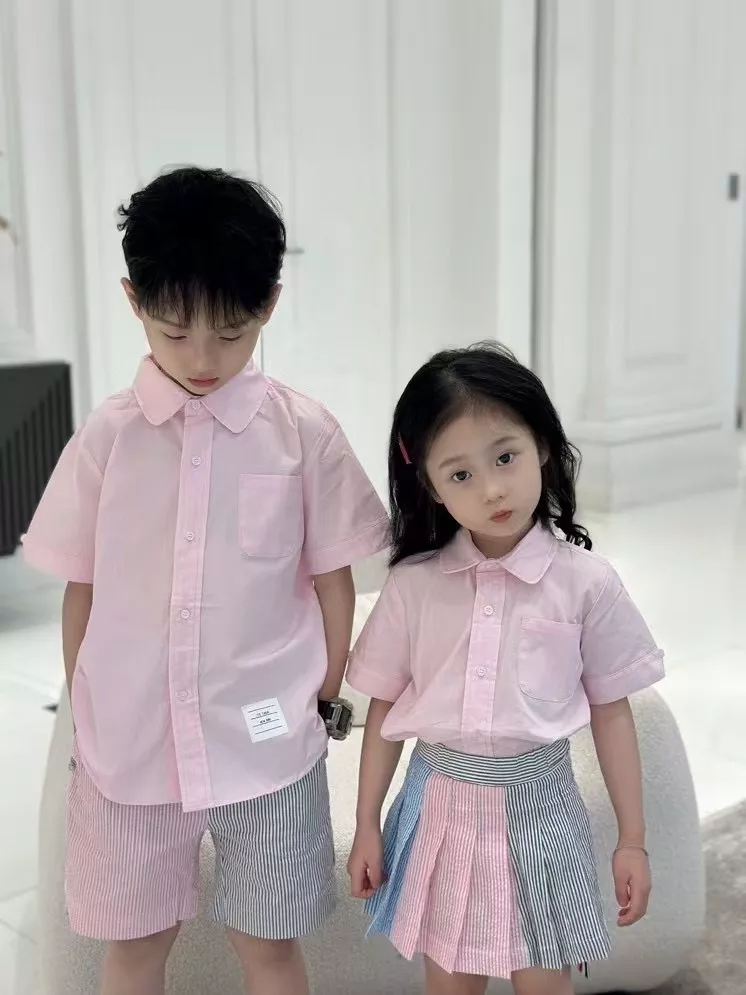 톰브라운 버블 시어서커 배색 반바지 상세 이미지 17