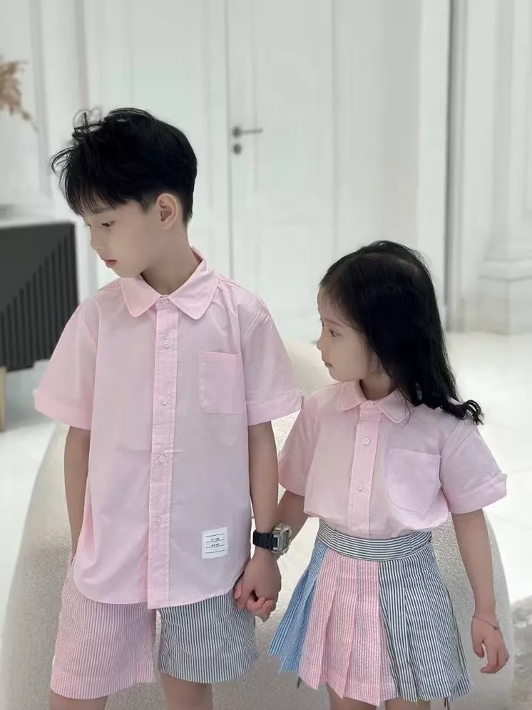 톰브라운 버블 시어서커 배색 반바지 상세 이미지 15