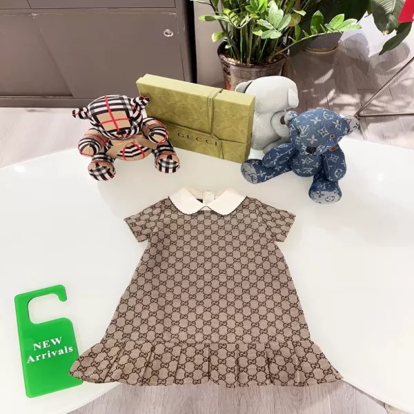 구찌 GG 캔버스 카라 원피스