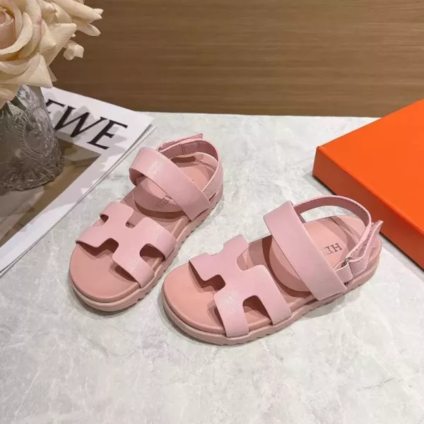 에르메스 아동 벨크로 샌들