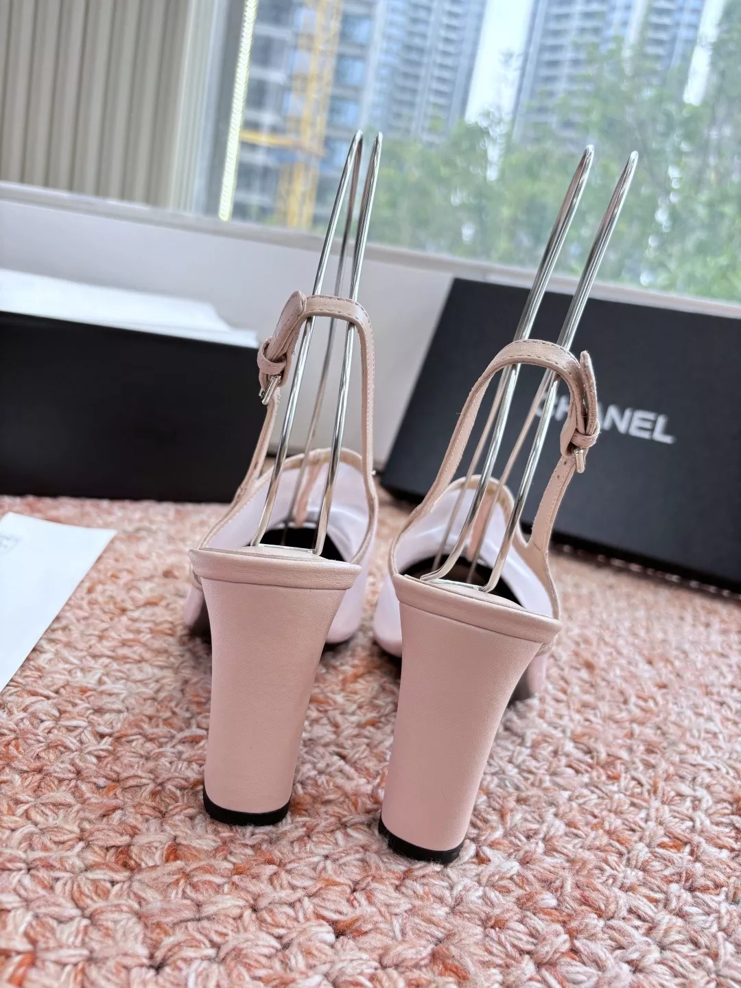 샤넬 메쉬 더블씨 리본 슬리퍼 상세 이미지 9