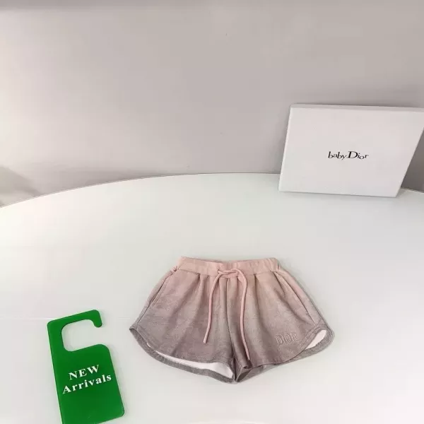 디올 아동 그라데이션 자수 반바지