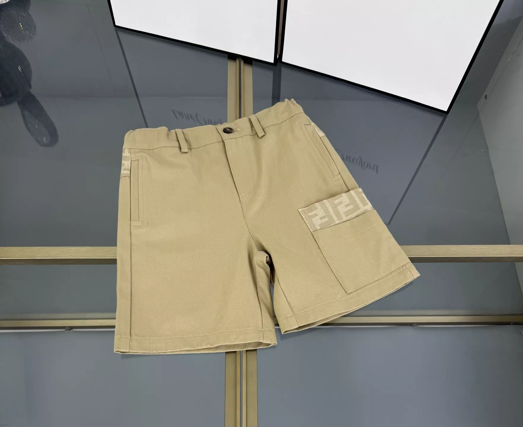 펜디 에프에프 자수 반소매 셔츠 세트 상세 이미지 7